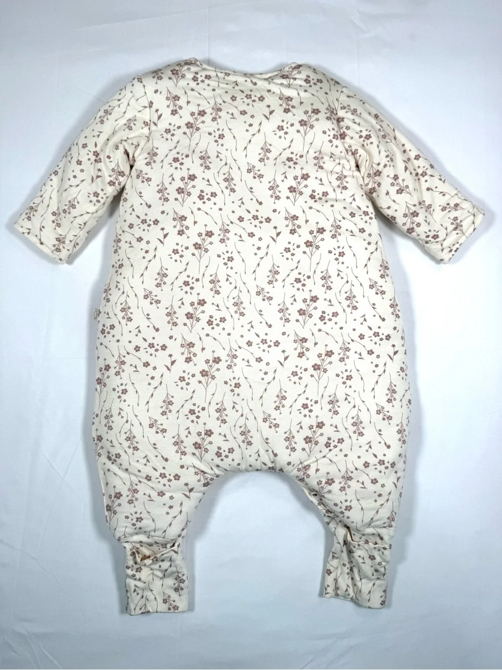 GUNAMUNA Girls Floral Bamboo Swaddle Sleep Sack 3-6M 2.6 TOG Cottagecore Prairie